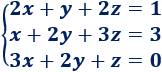 Teorema de Rouché Frobenius para determinar el número de soluciones de un sistema de ecuaciones lineales a partir de los rangos de sus matrices asociadas. Con ejemplos de aplicación. Bachillerato. Universidad. Matemáticas. Álgebra matricial.